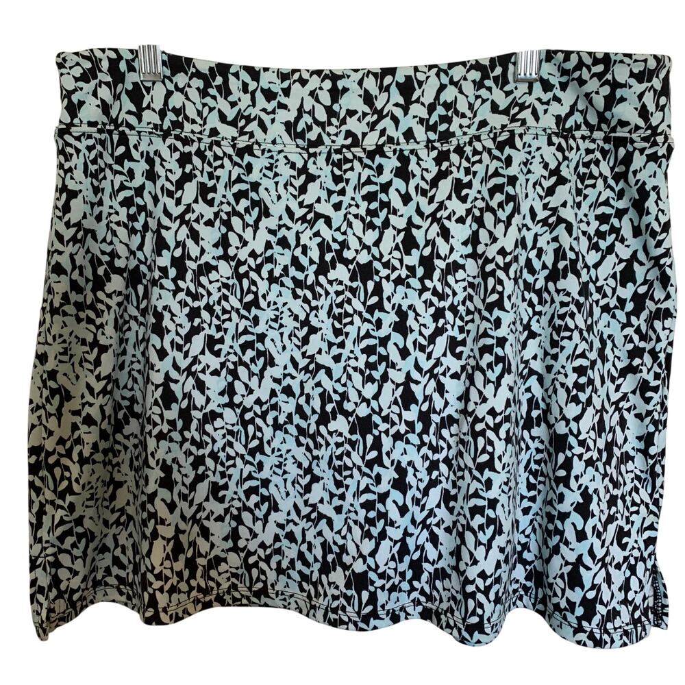 Tranquility by Colorado clothing skort sz LG blue on blue